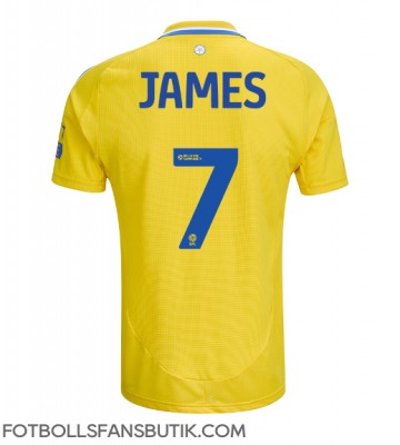 Leeds United Daniel James #7 Replika Bortatröja 2024-25 Kortärmad